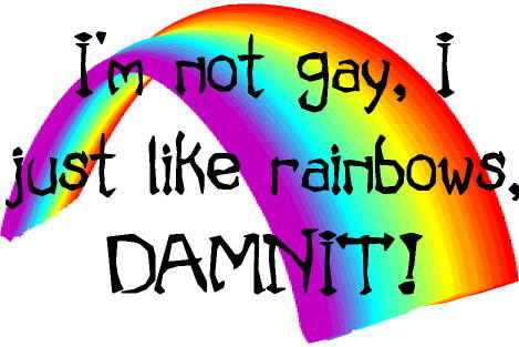 Rainbows Not So Gay 70